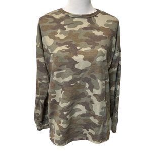 Cozy camo top